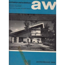 Koch, Alexander (ed) Architektur und Wohnform Jahresband 1968